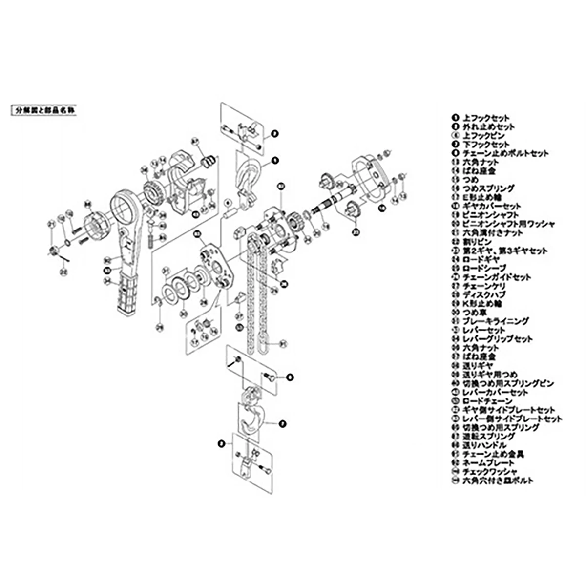 チェンプラー 使用荷重3200kg