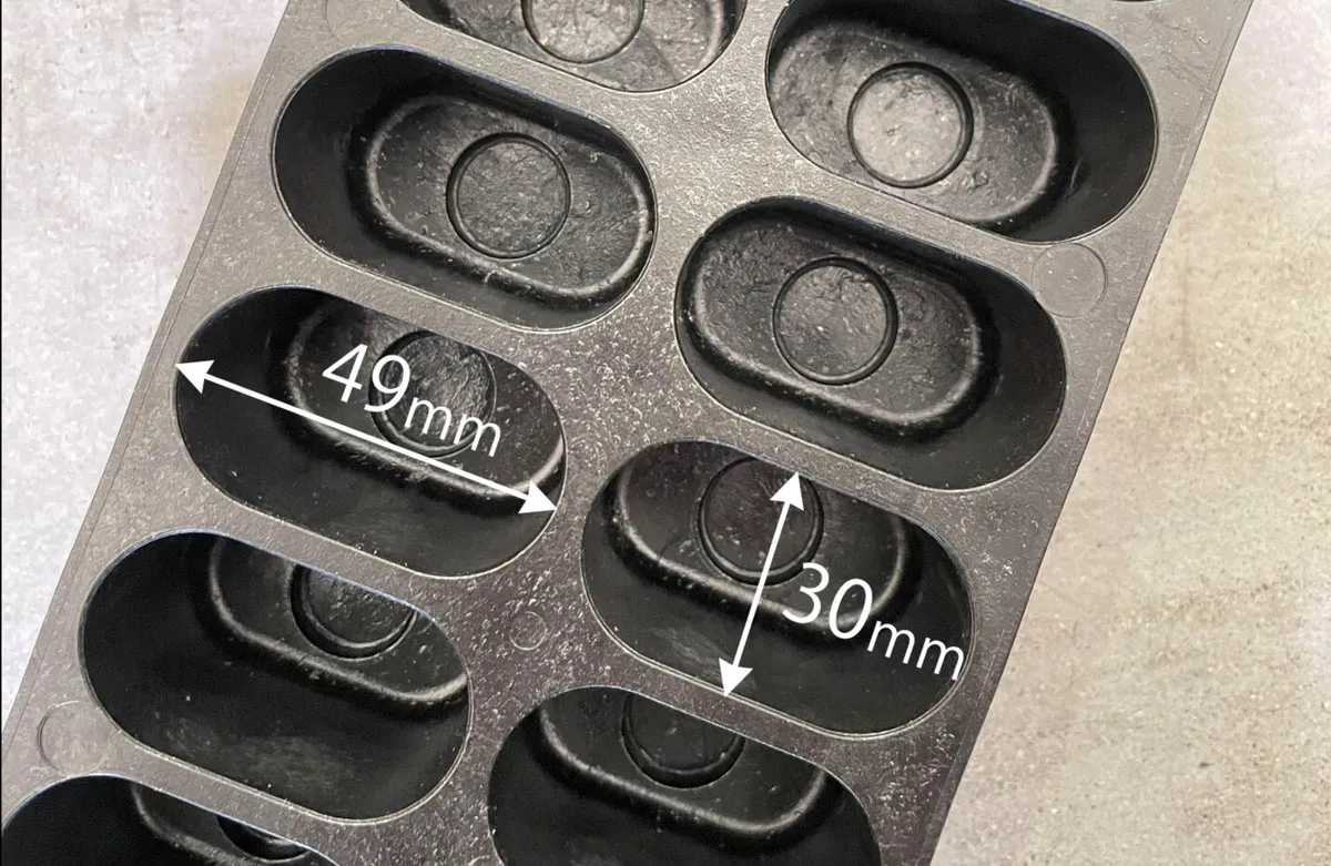 プラスチック角材 570mm 4本入