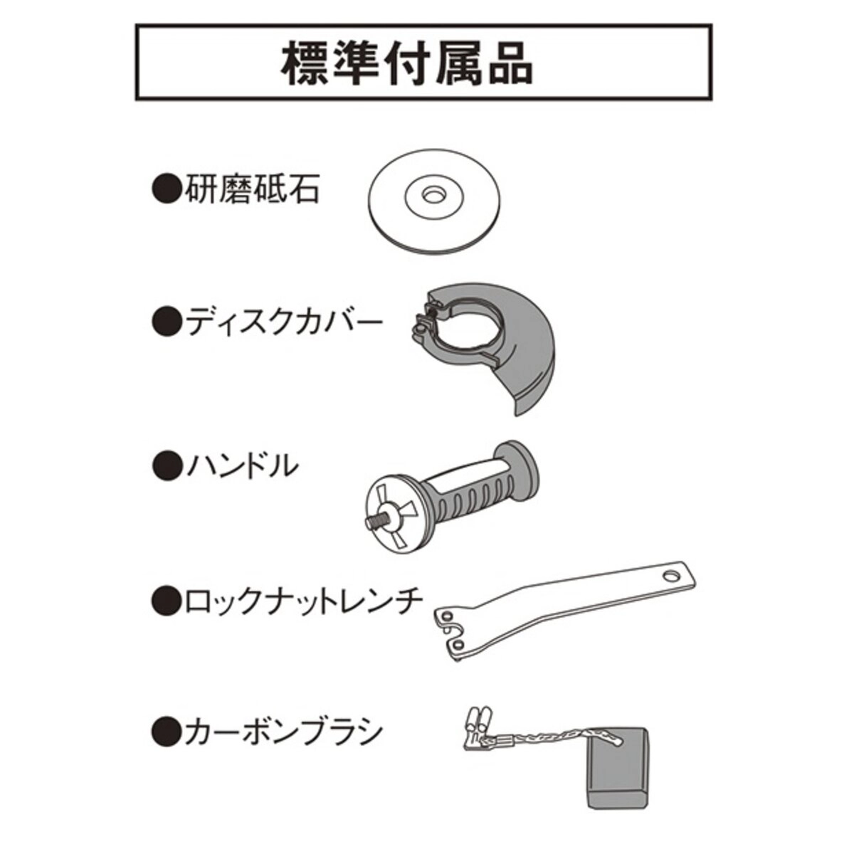 電動ディスクグラインダー AC100V