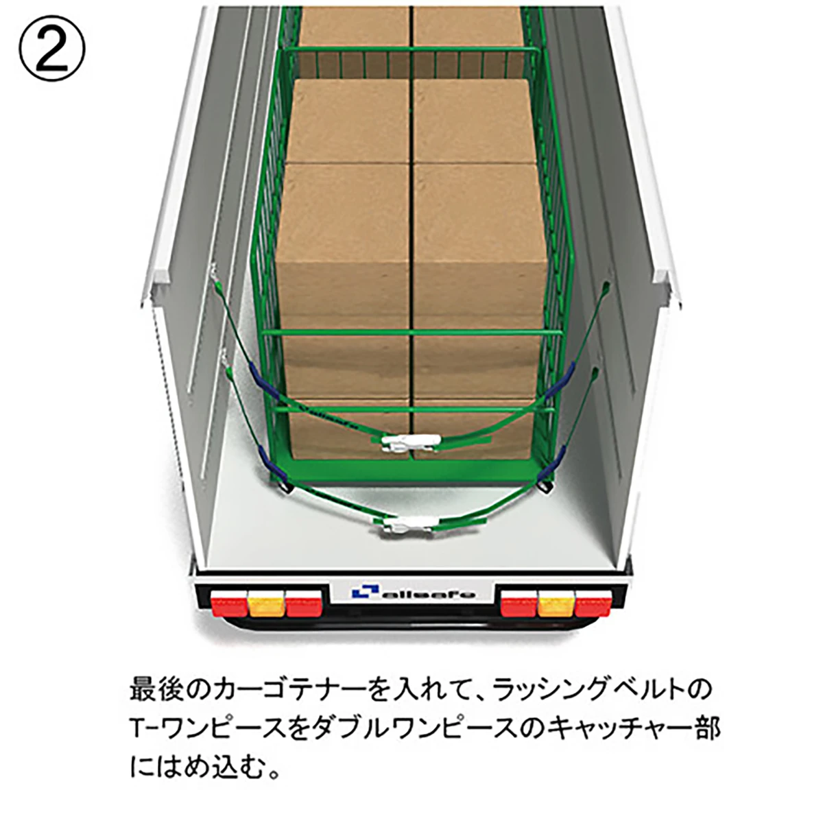 ダブルワンピース 50mm巾用 左右1セット