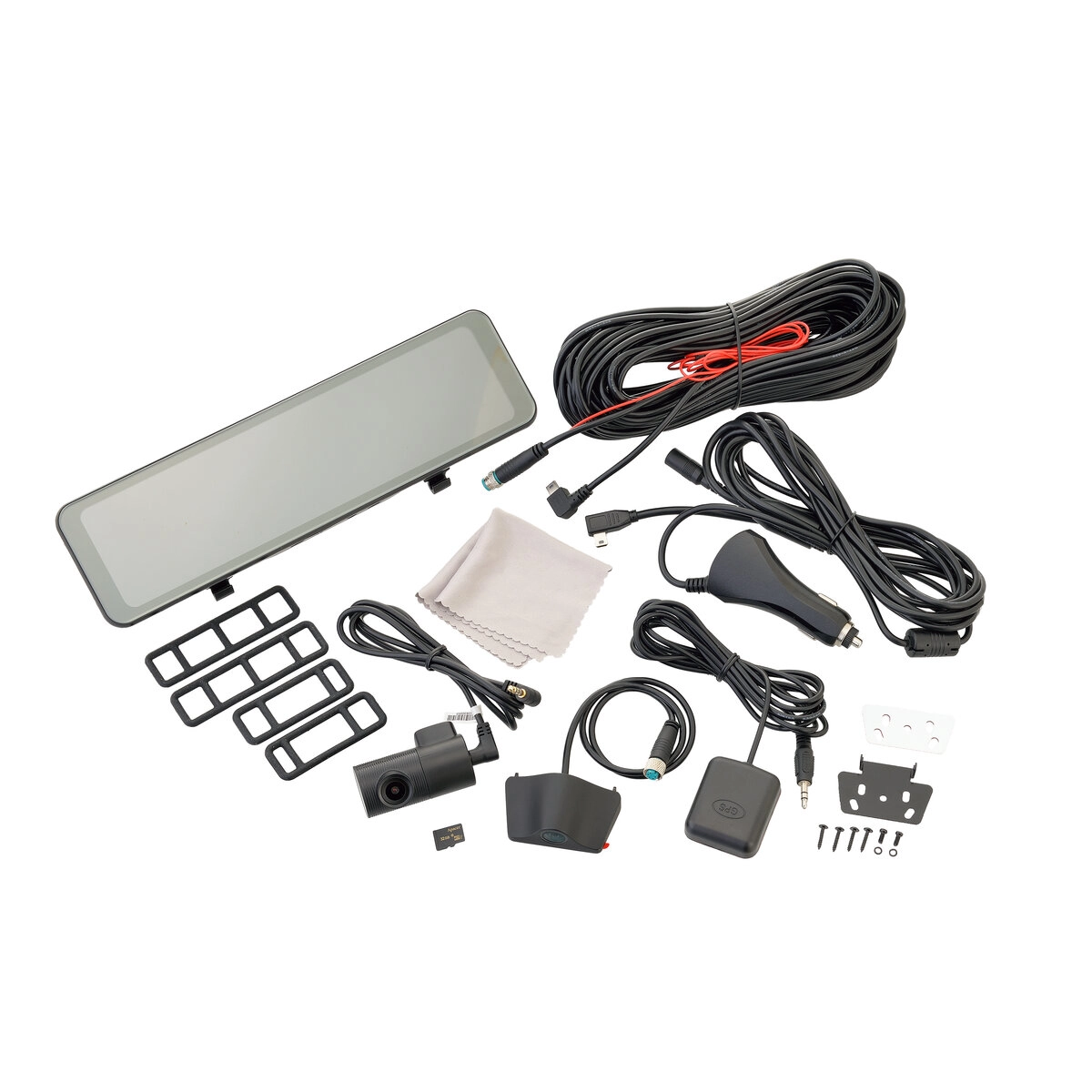 ドライブレコーダー リアカメラセット ルームミラー一体型