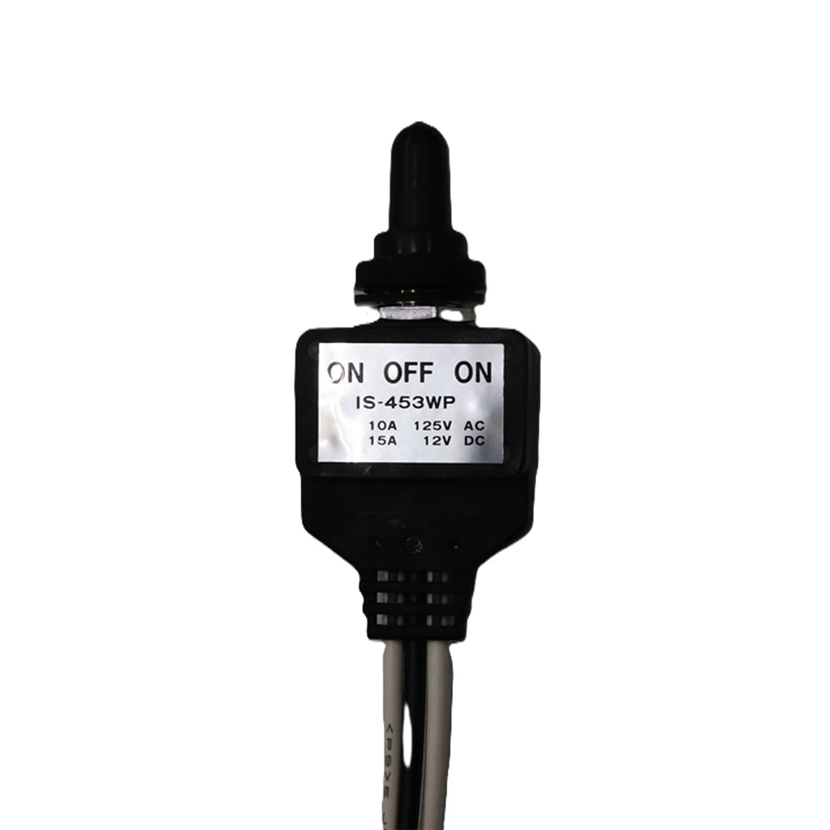 防水トグルスイッチ 単極双投 ON-OFF-ON (3P) DC12V/24V