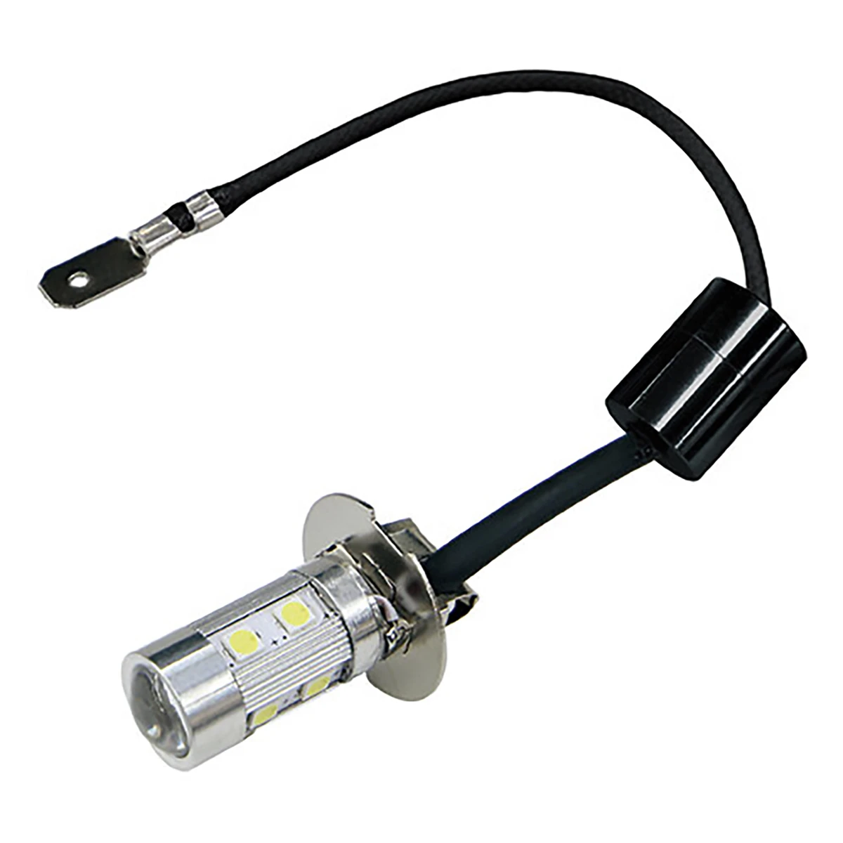 フォグランプ球 DC12～24V H3 LED 色温度6000K ハイパワータイプ 1ヶ入