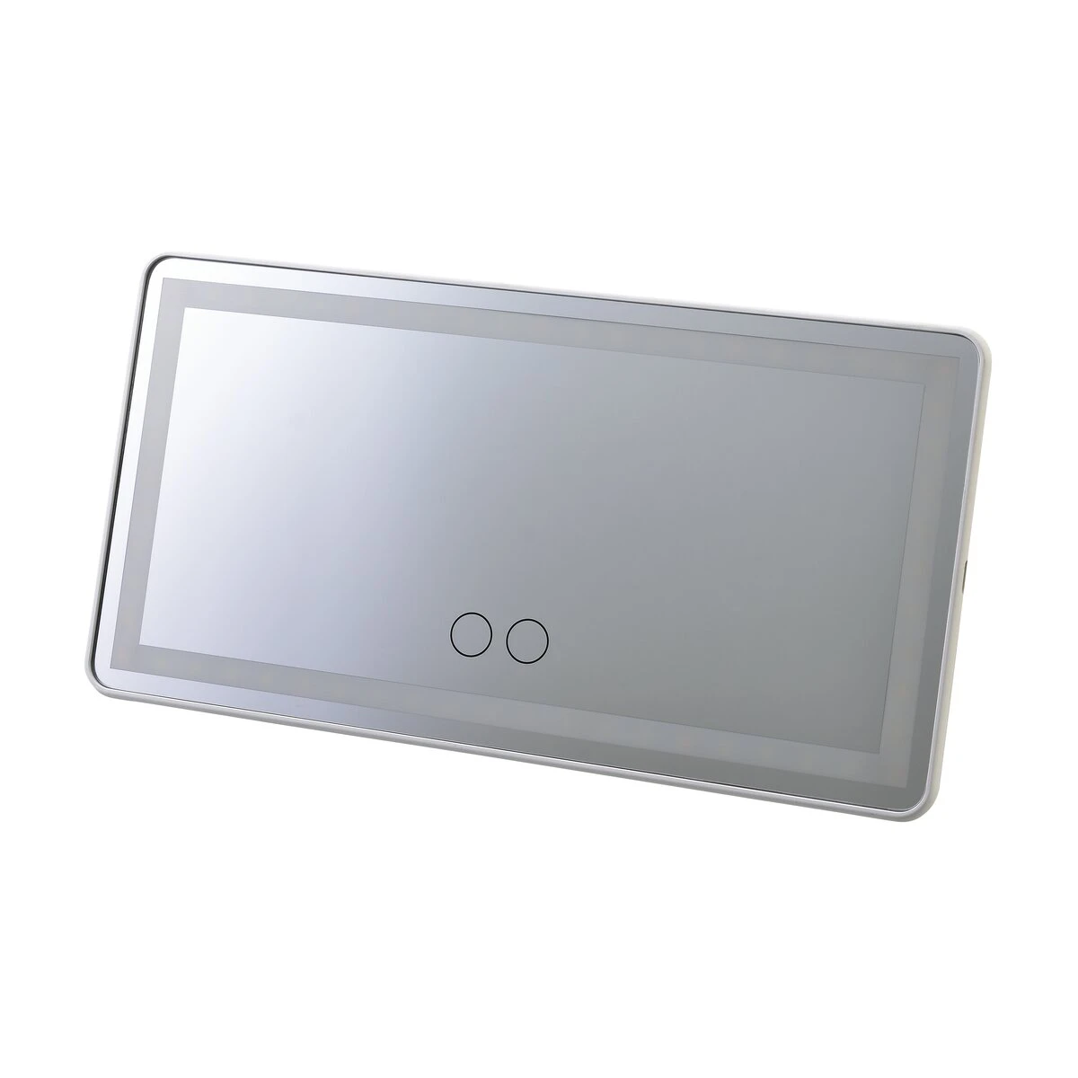 サンバイザーLEDミラー 車内用 3色ライト タッチ操作 USB充電