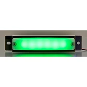 車高灯 LEDホワイトレンズ 1灯 DC12～24V グリーン