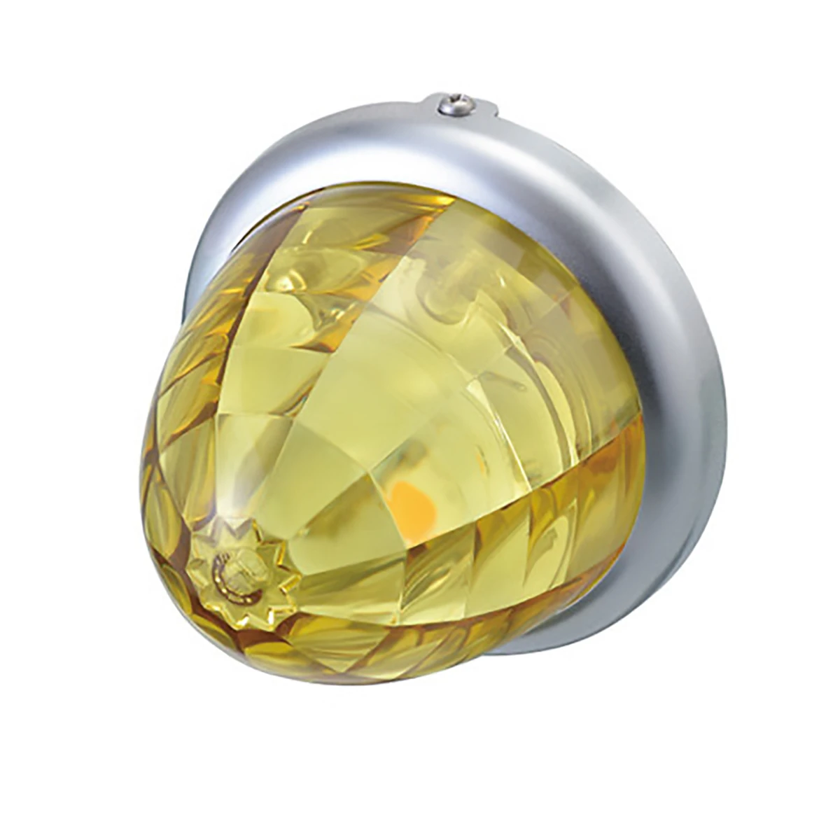 マーカー ランプ SMD LED プラスチックレンズ イエロー DC12/DC24V 防水