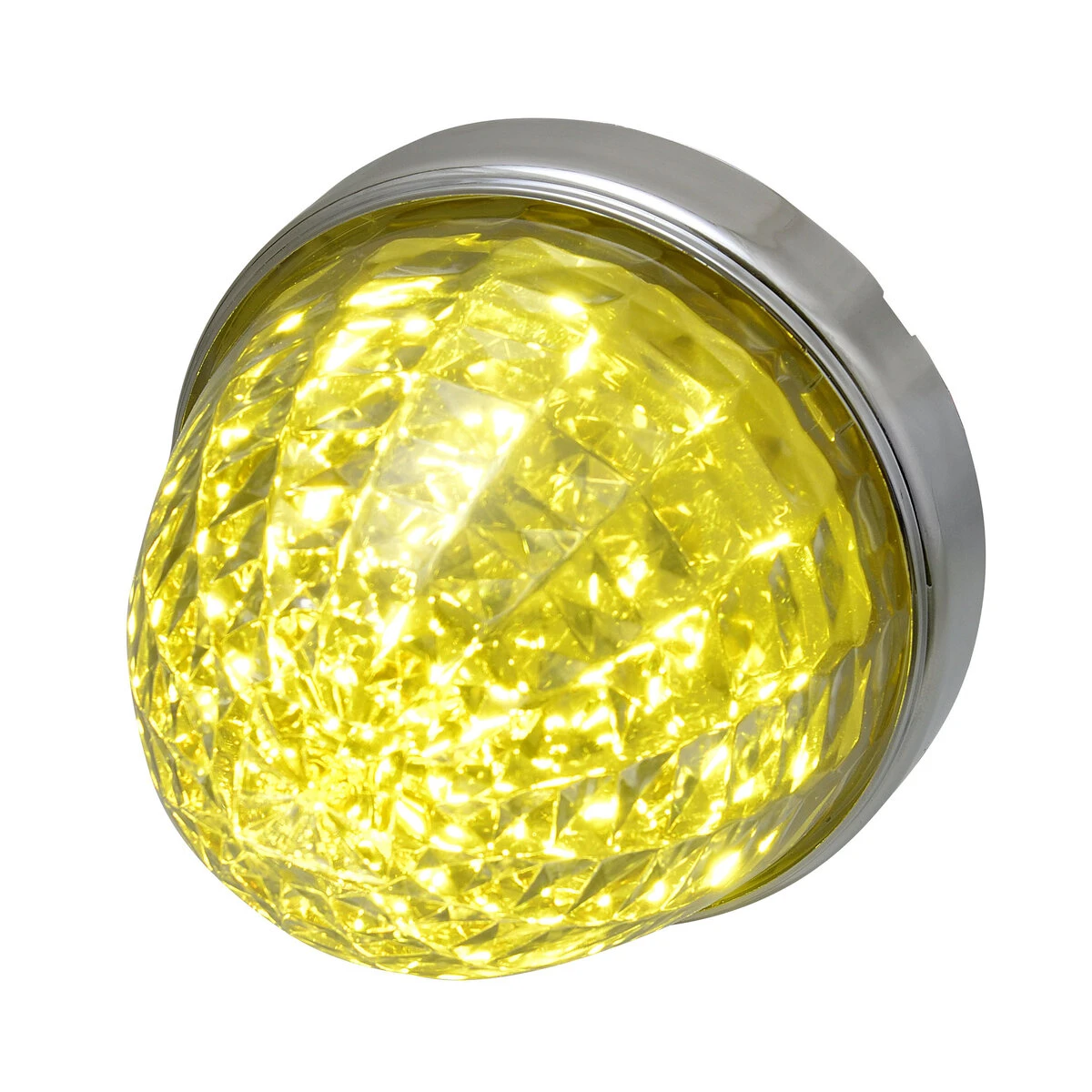 ハイワットマーカーブレイズ イエローLED ダブルレンズ 濃いイエローレンズ DC12/DC24V 防水