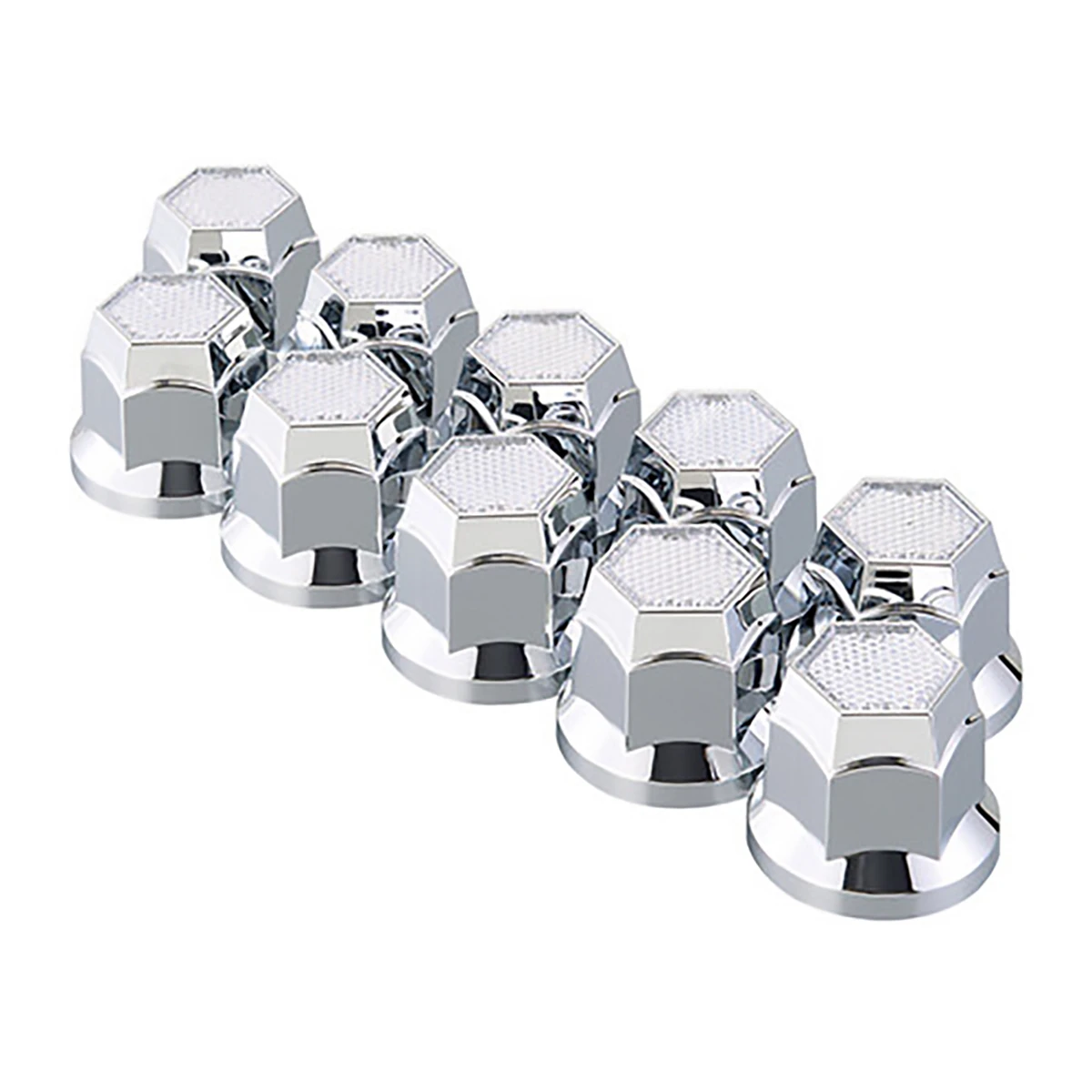 プラナットキャップ 33mm 10ヶ入 クリアレンズ付 フロント リア