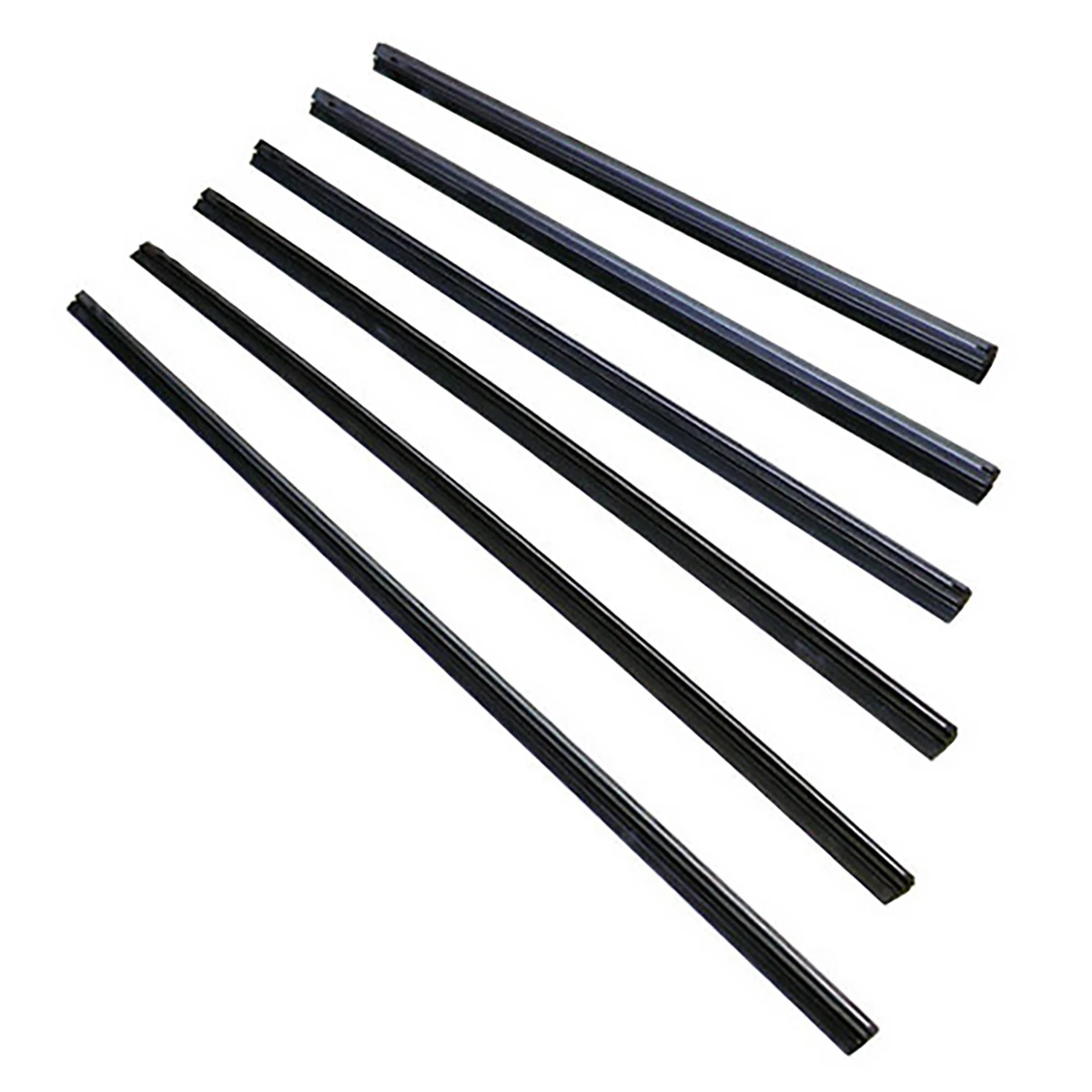 シリコン替ゴム スチールプレート付 巾6mm 長さ425mm 10本1セット