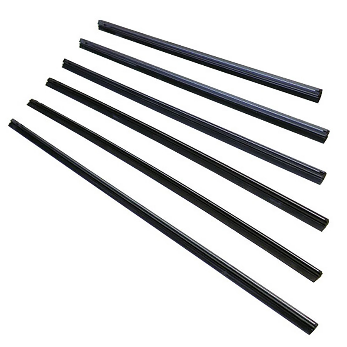 シリコン替ゴム スチールプレート付 巾6mm 長さ475mm 10本1セット