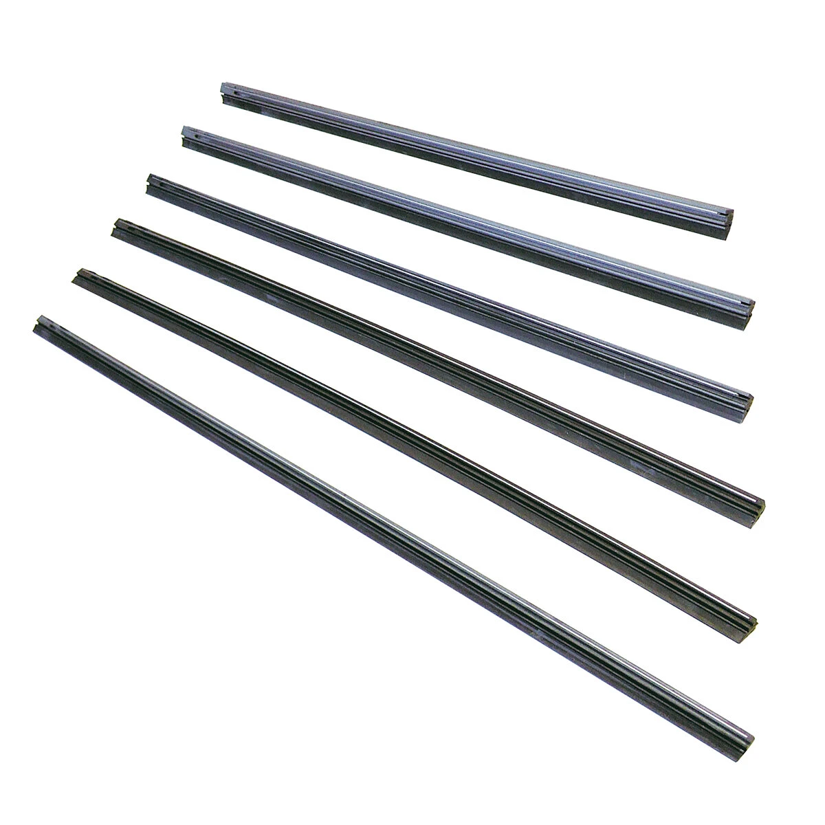 シリコン替ゴム スチールプレート付 巾8mm 長さ500mm 10本1セット