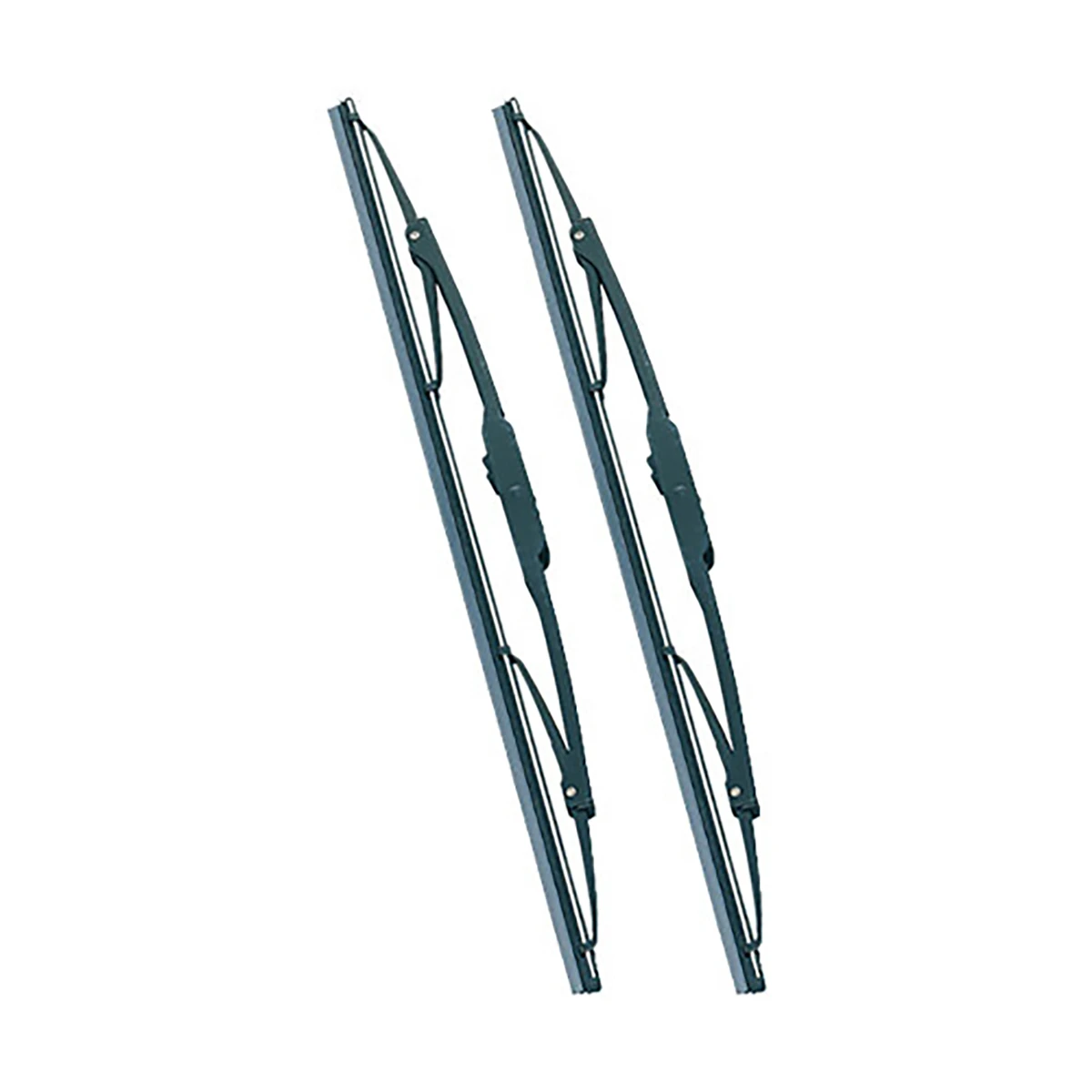 ワイパーブレード Uフック用 グラファイトコーティング スチールプレート付 巾6mm 長さ425mm 2本1セット