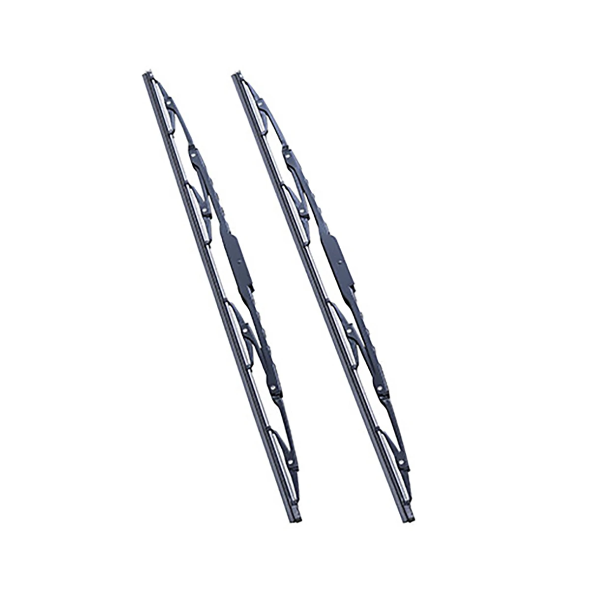 ワイパーブレード Uフック用 グラファイトコーティング スチールプレート付 巾8mm 長さ530mm 2本1セット