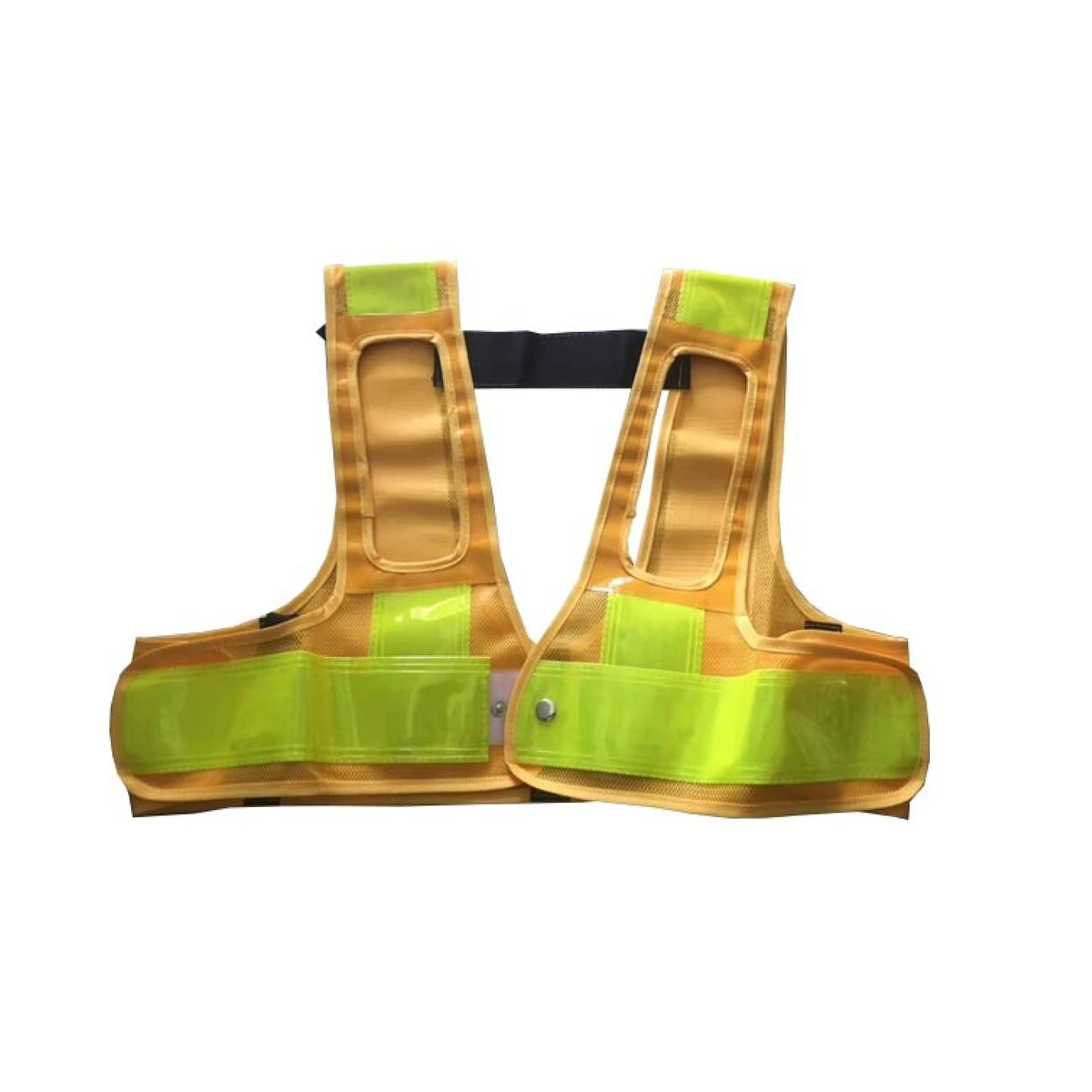 フルハーネス用安全ベスト 黄黄 フルハーネス対応 ショート丈