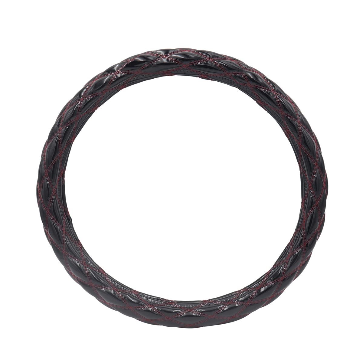 ハンドルカバー ハンドル外径45～46cm 2LS 黒/赤糸 2LS