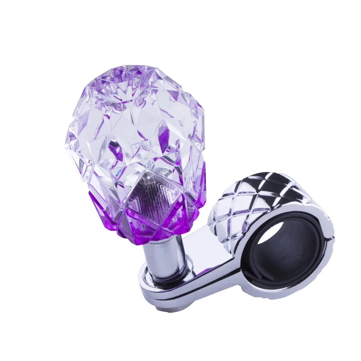 ハンドルスピンナー クリアパープル