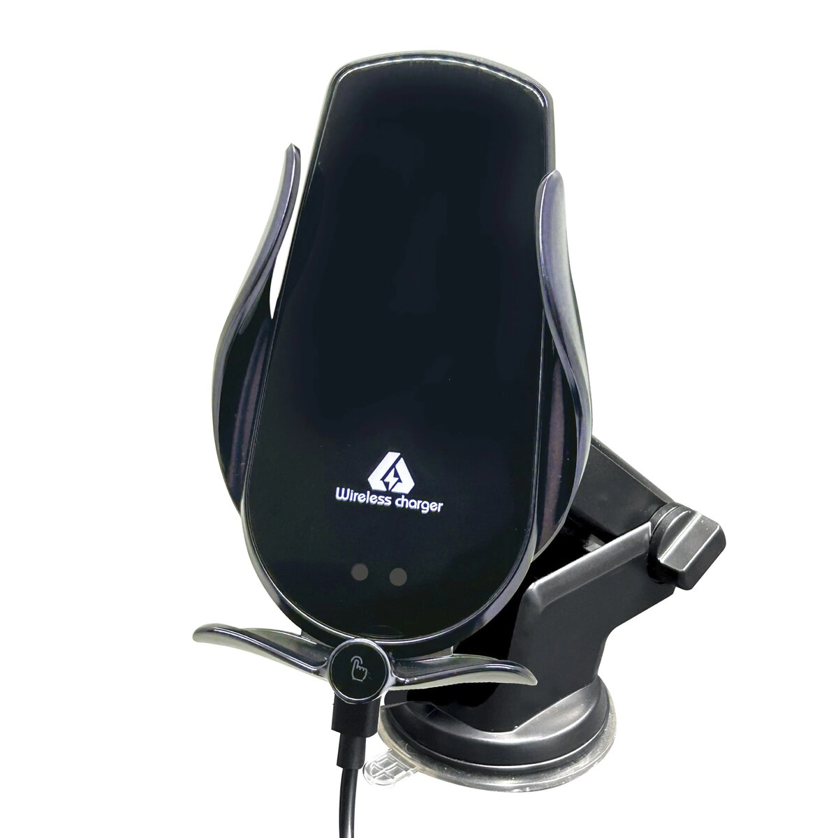 自動開閉スマホホルダー ワイヤレス充電 アンビエントライト