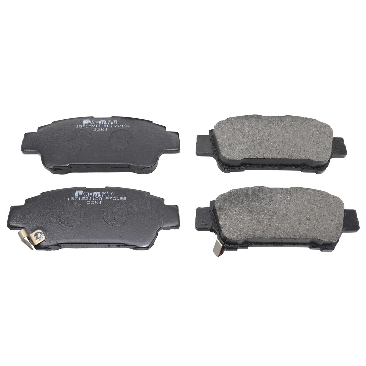 ブレーキパッド 乗用車用 リア トヨタ 4枚組