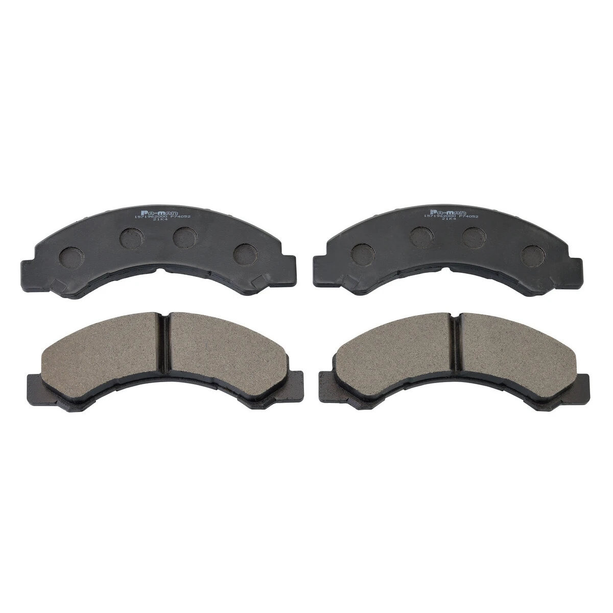 ブレーキパッド トラック用 フロントリア兼用 トヨタ 4枚組