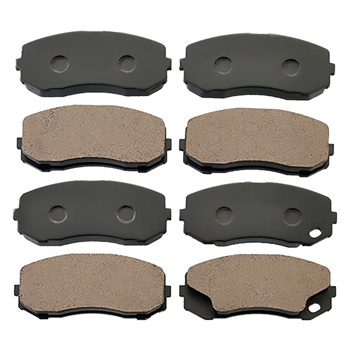 ブレーキパッド トラック用 フロント 三菱ふそう 8枚組