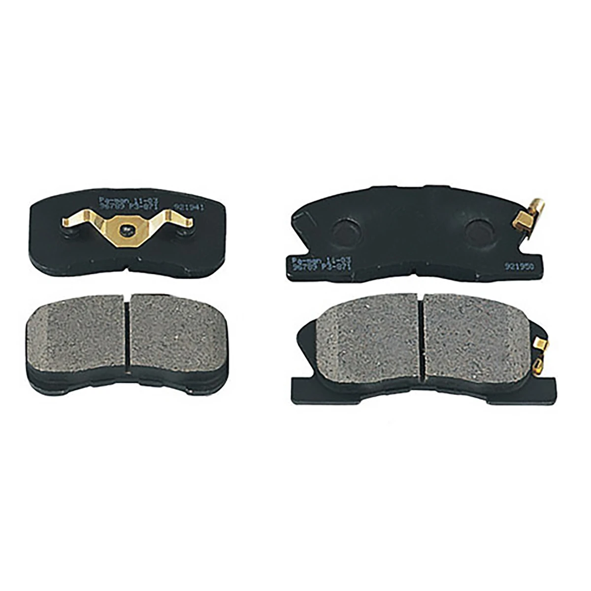 ブレーキパッド 乗用車 トラック用 フロント ダイハツ トヨタ 4枚組