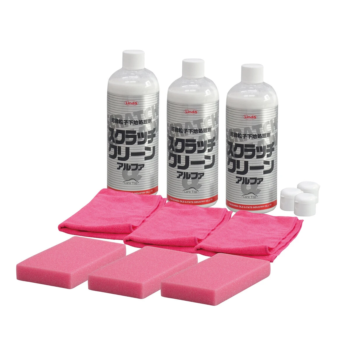 スクラッチクリーン アルファ 中性 3本セット 480ml×3