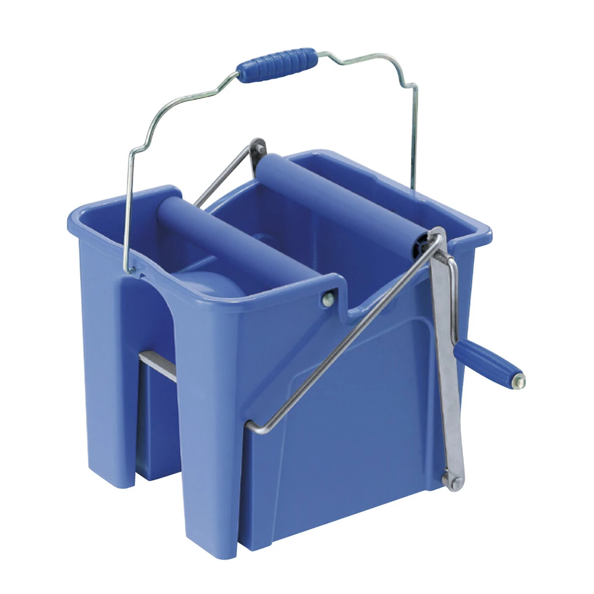 スクイザーR モップ用バケツ 手動ハンドル付