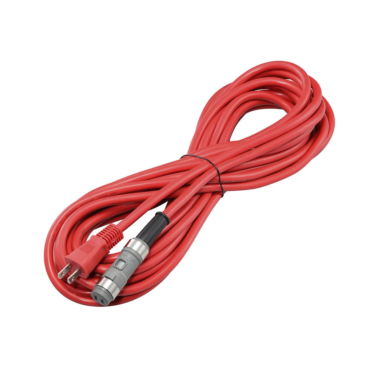 脱着式キャブタイヤコード 10m 赤 AC100V