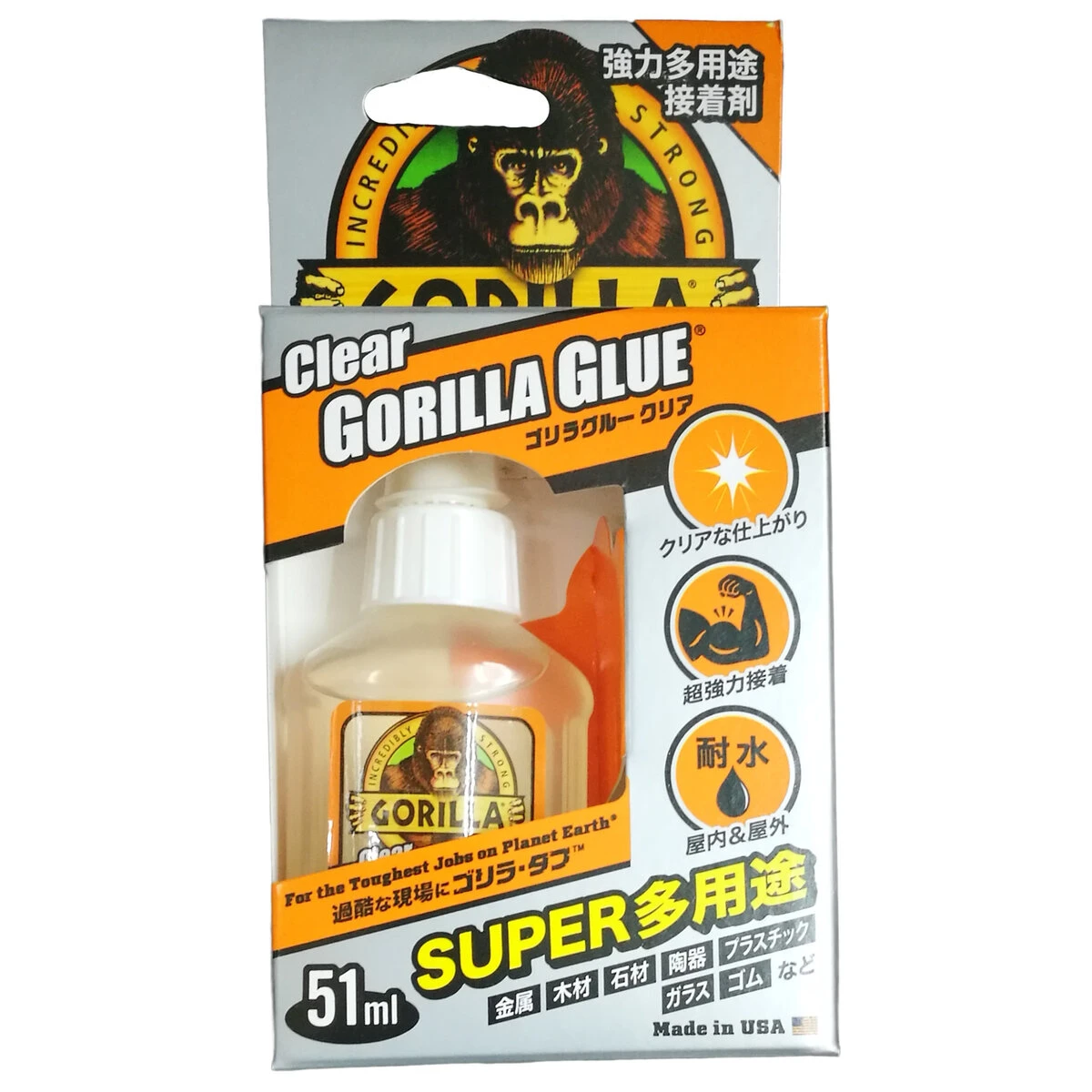 ゴリラグルー 強力多用途接着剤