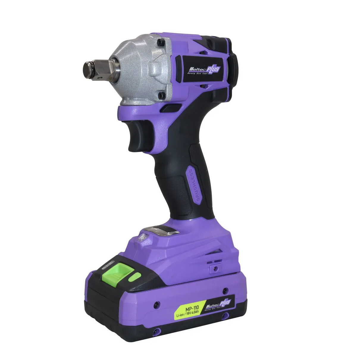 充電式インパクトレンチ  打撃強さ4段階設定