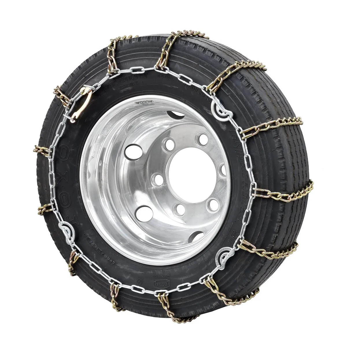 タイヤチェーン 2本組 小型トラック 205/60R17.5等