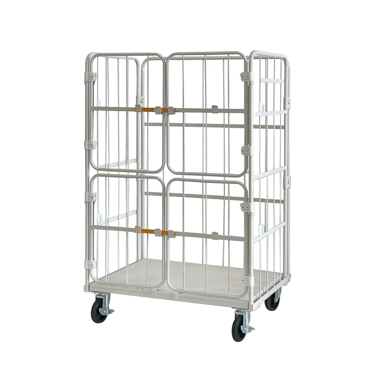 上下観音扉付コンビテナー 床板スチール製