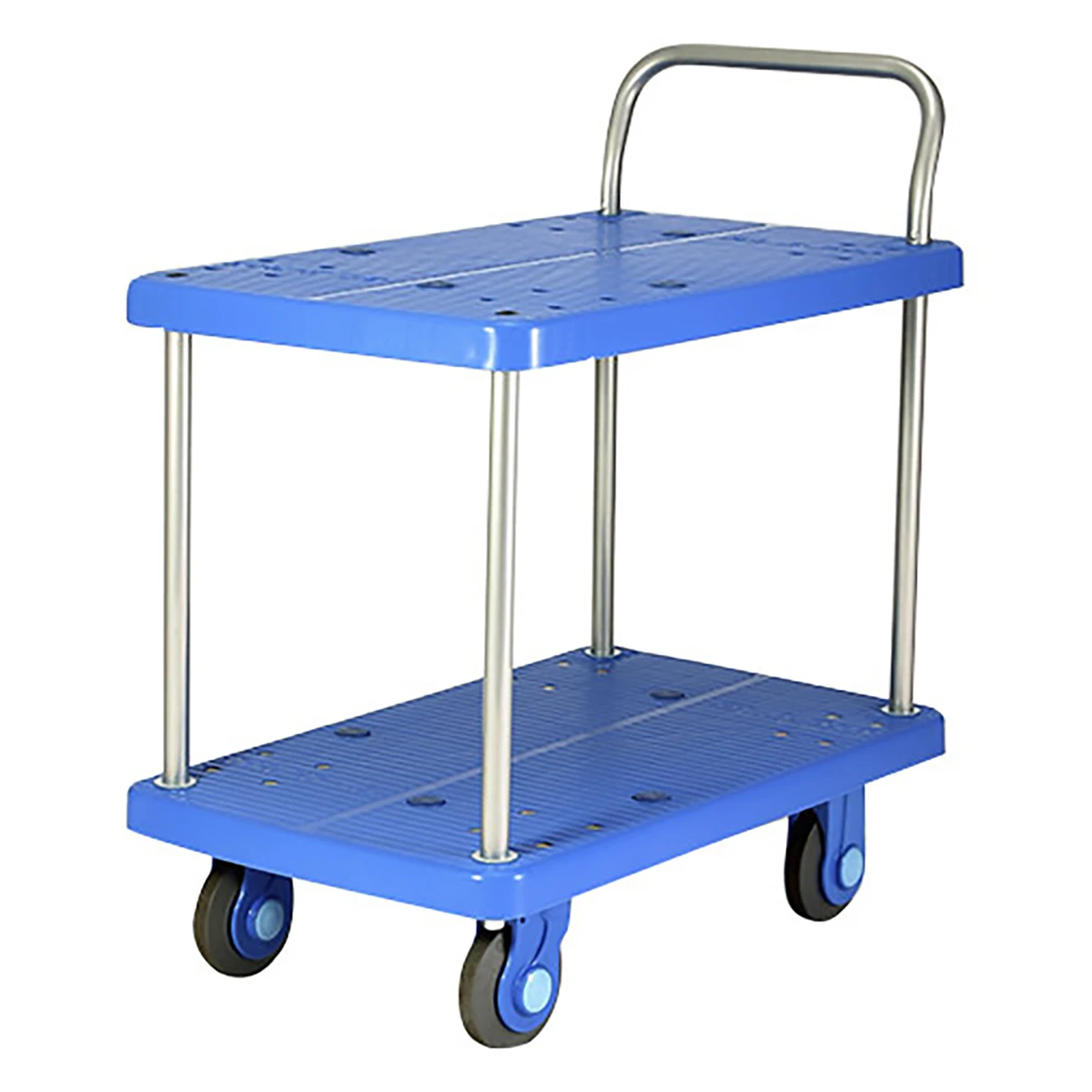 2段台車 プラスチック 250kg  静音タイプ