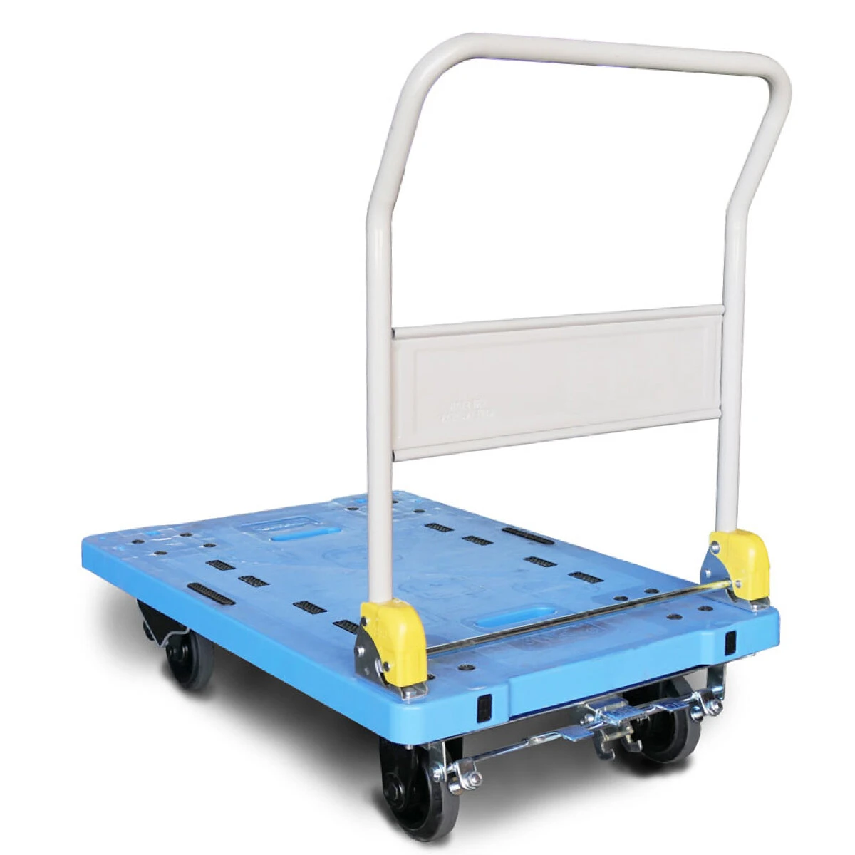 段差乗り越え台車 ロイターバウル 300kg ハンドル折りたたみ式 足踏み式ストッパー付