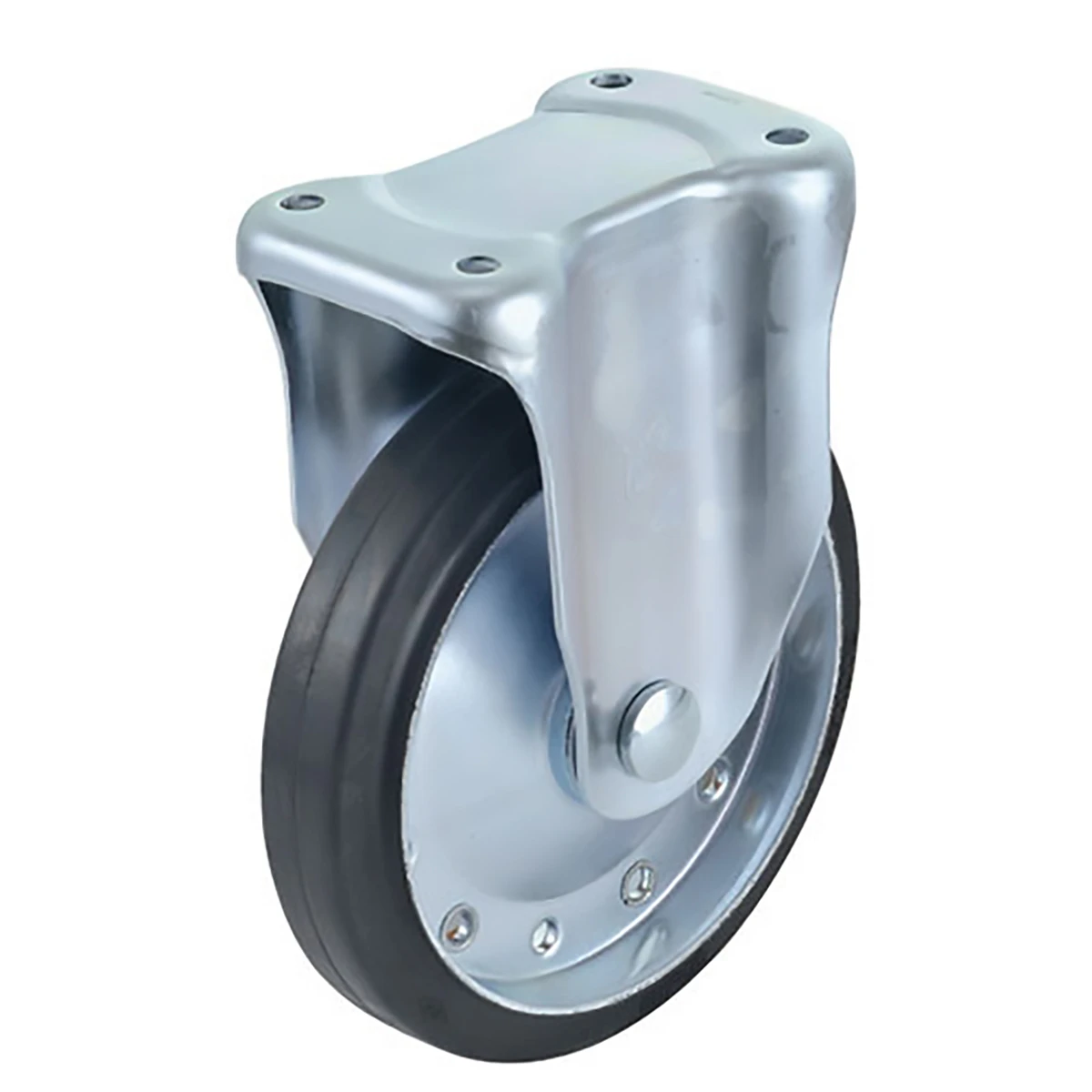 キャスター 台車用 ベアリング入 φ200mm 耐荷重255kg 固定輪