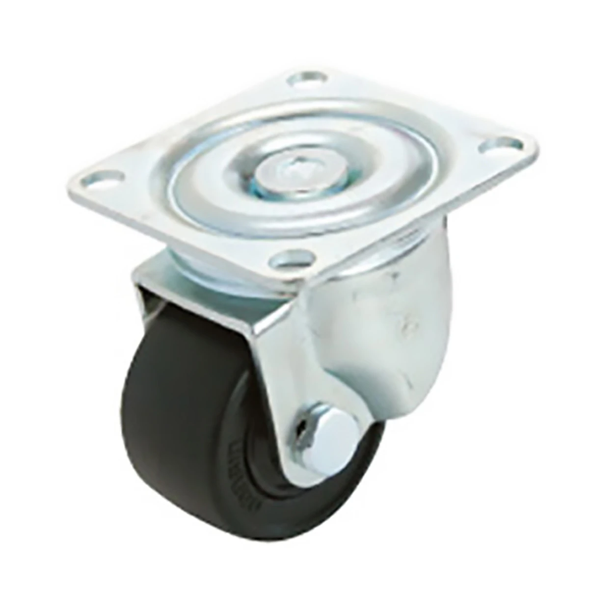 キャスター 低床重荷重用 強化ナイロン ベアリング入 φ65mm 耐荷重 300kg 自在輪
