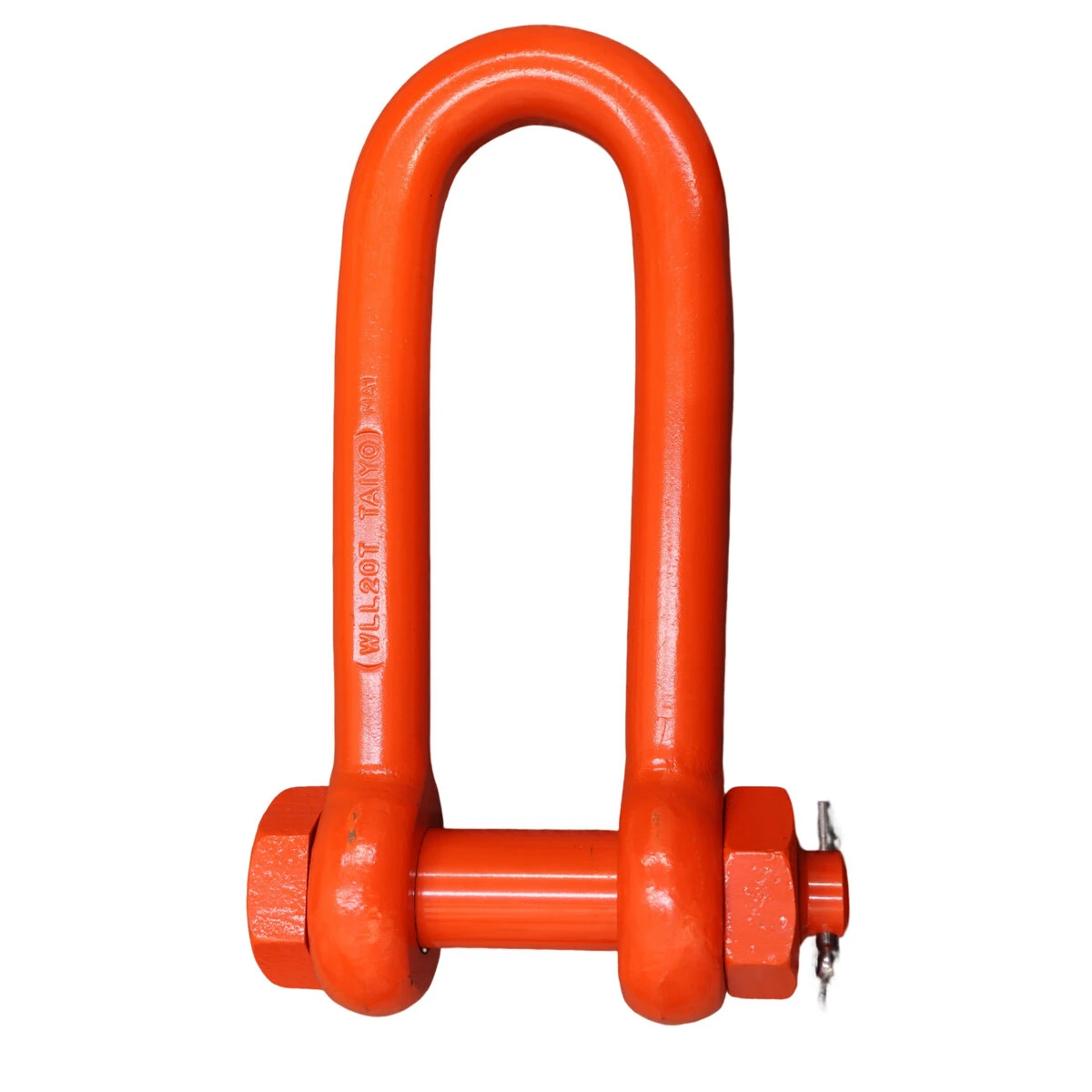 強力長シャックル 38×300mm 20ton