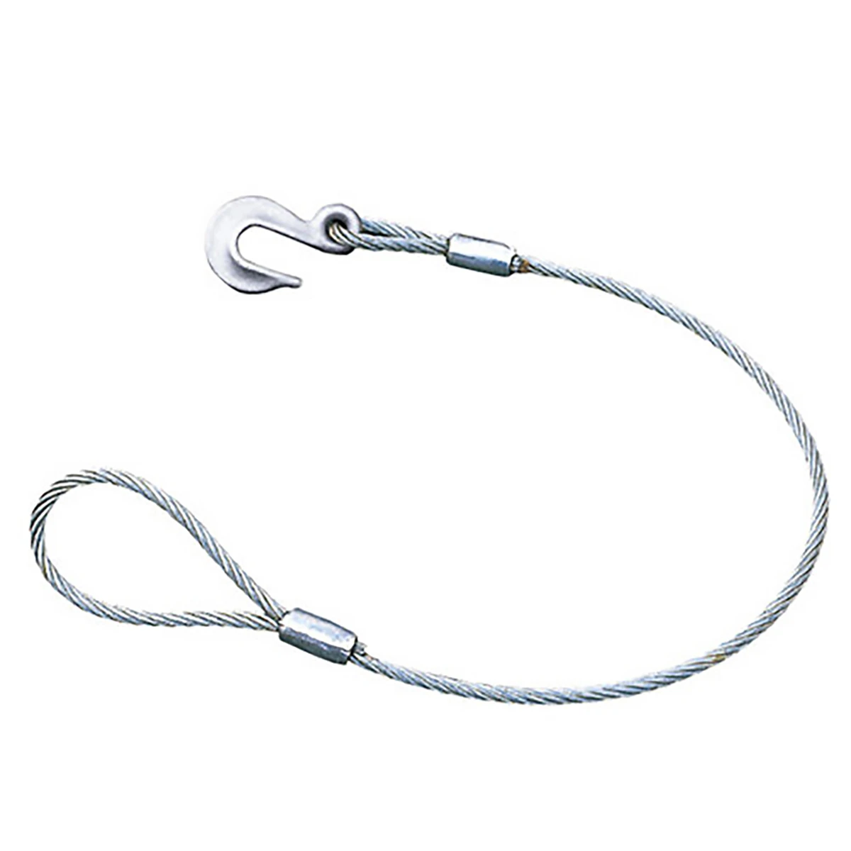 ワイヤー メッキ アイフック付 1ton用 φ9mm 10本入