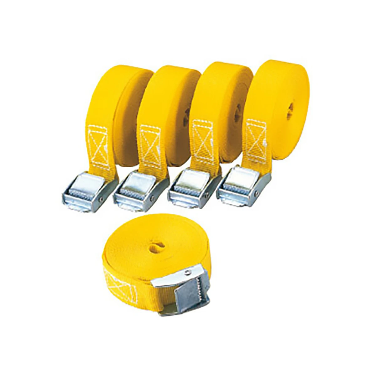 パレット カラー ベルト 黄色 5本1セット