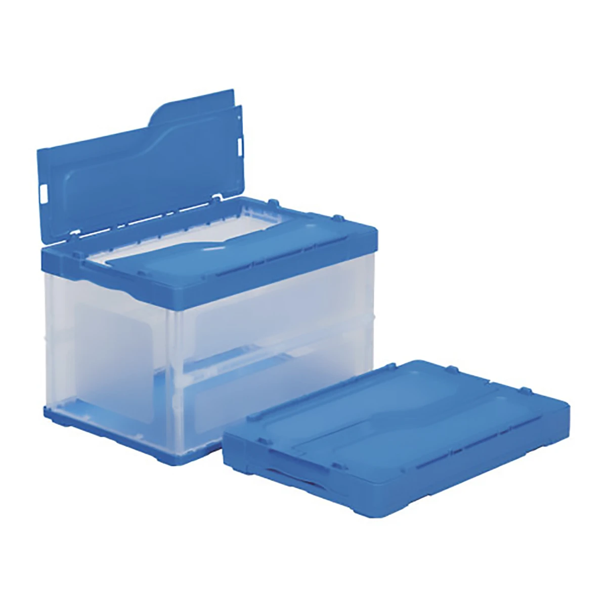 コンテナ－ サンクレットオリコン 折りたたみ式 フタ有 5ヶセット