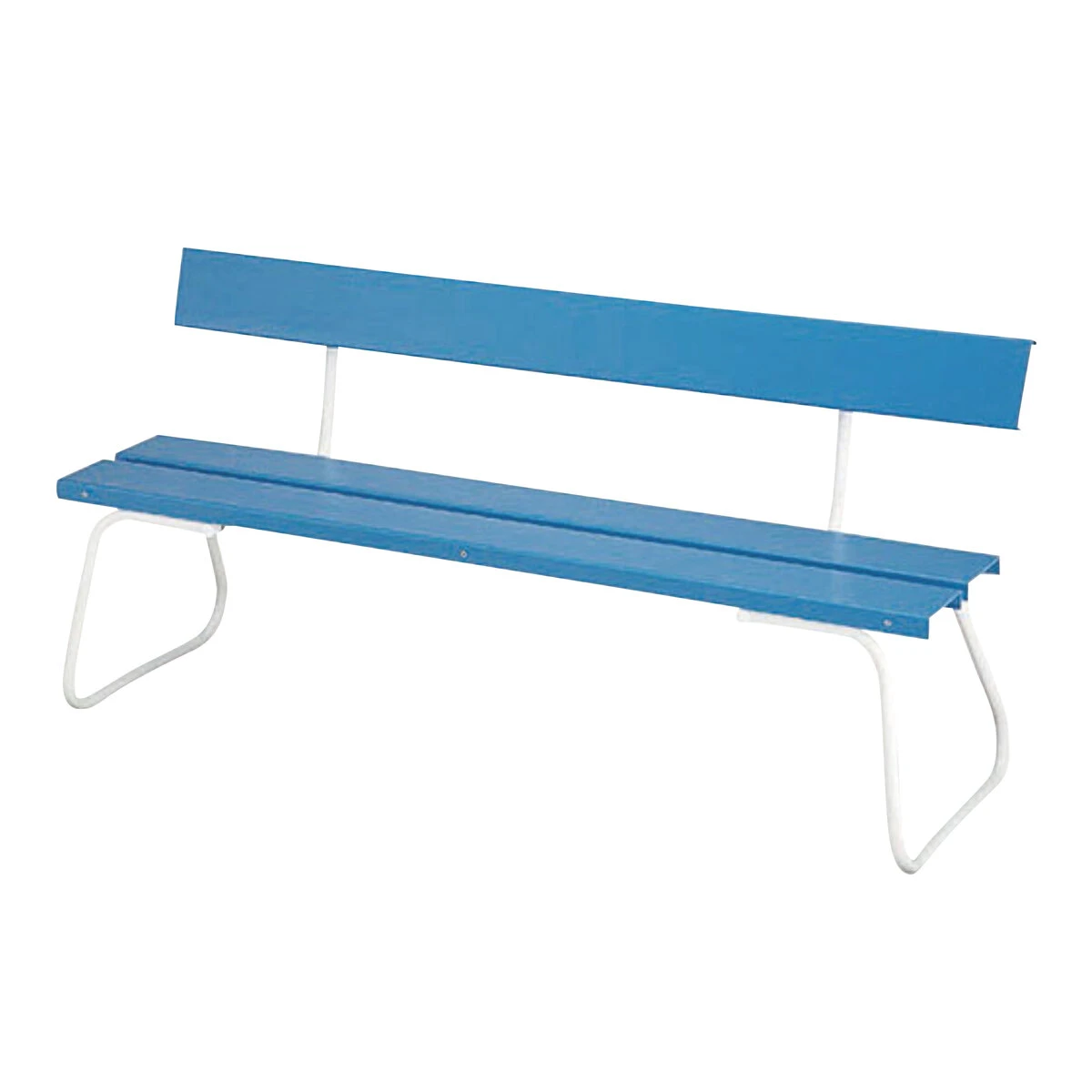 樹脂ベンチECO 背もたれ付 巾1500mm