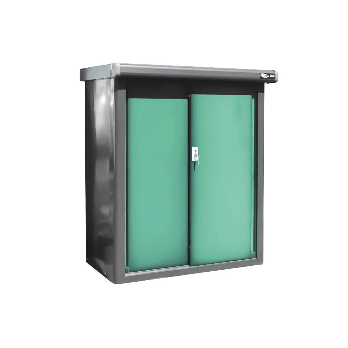 わくわく収納庫 グリーン 組立式