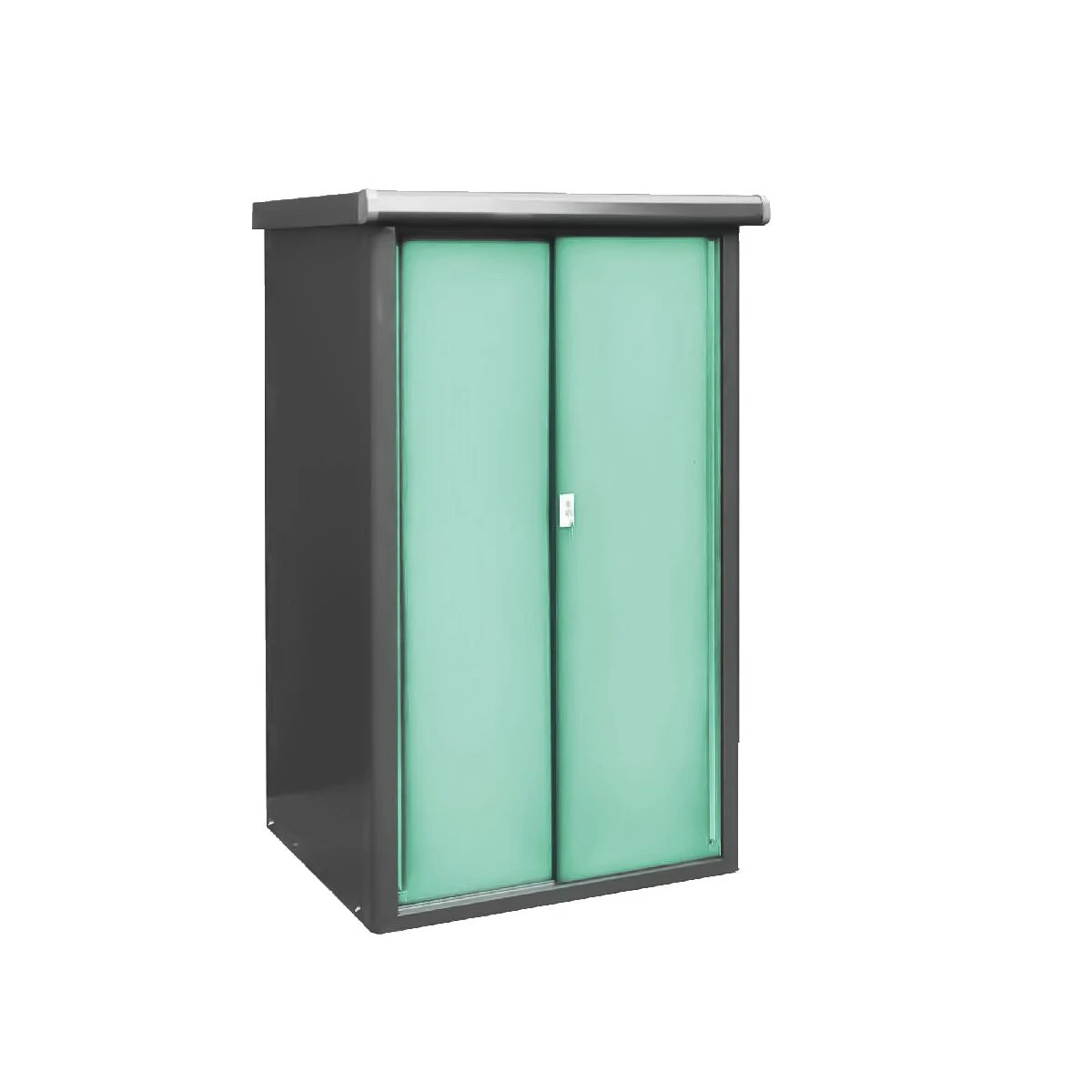 わくわく収納庫 グリーン 組立式