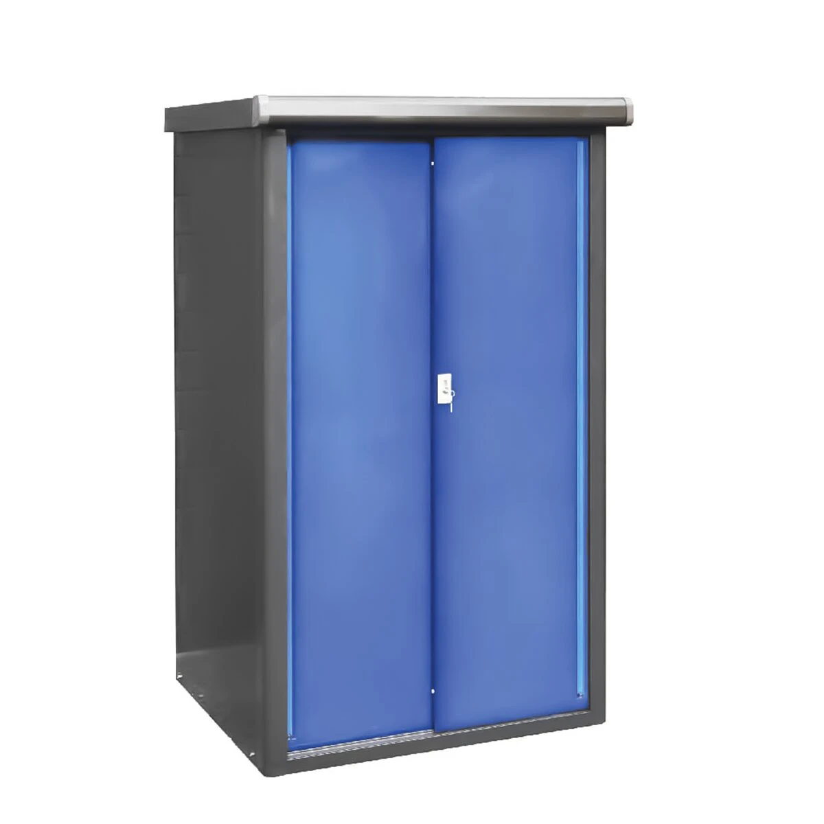 わくわく収納庫 ブルー 組立式