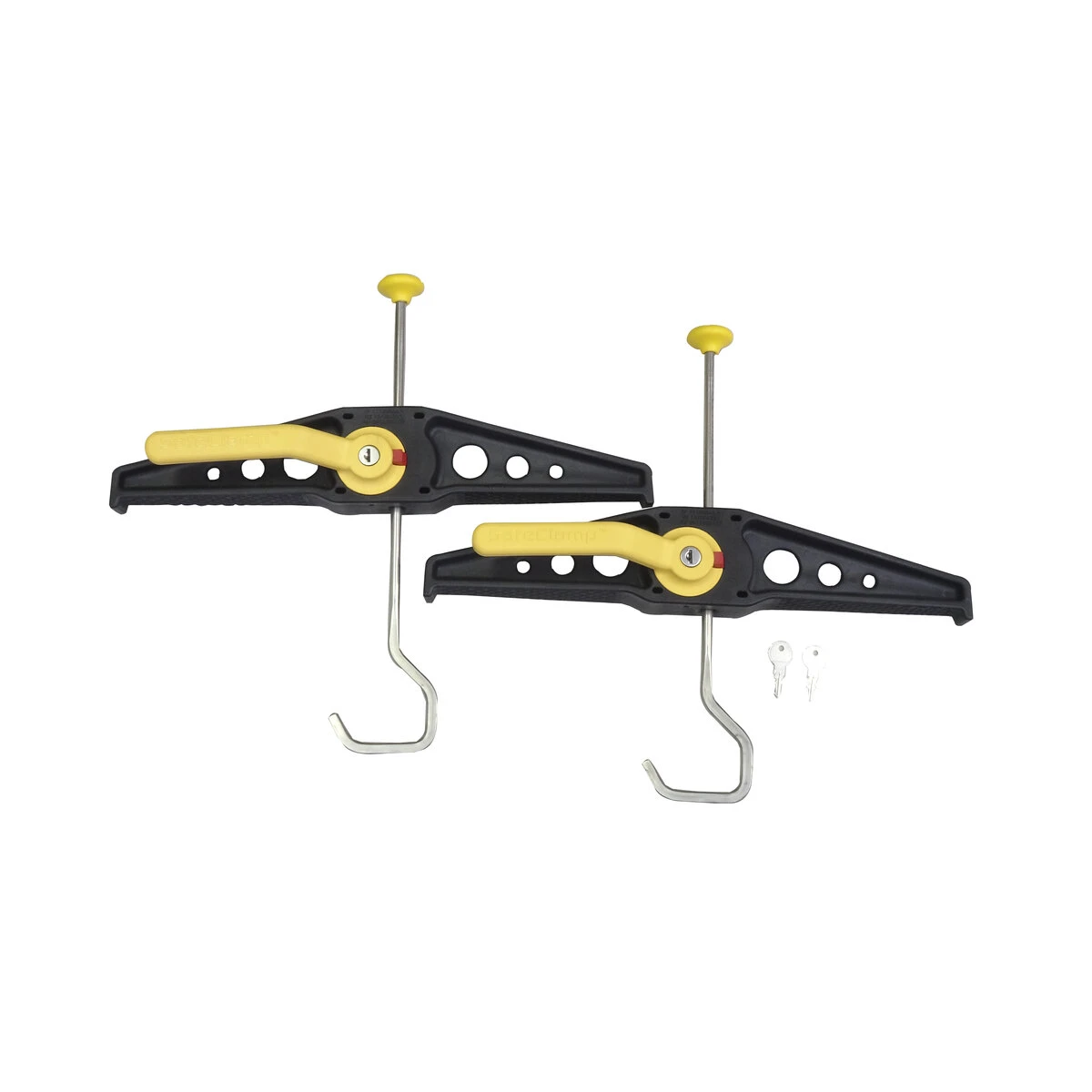 バン用ラダークランプ 最大使用荷重40kg  2ヶ1組