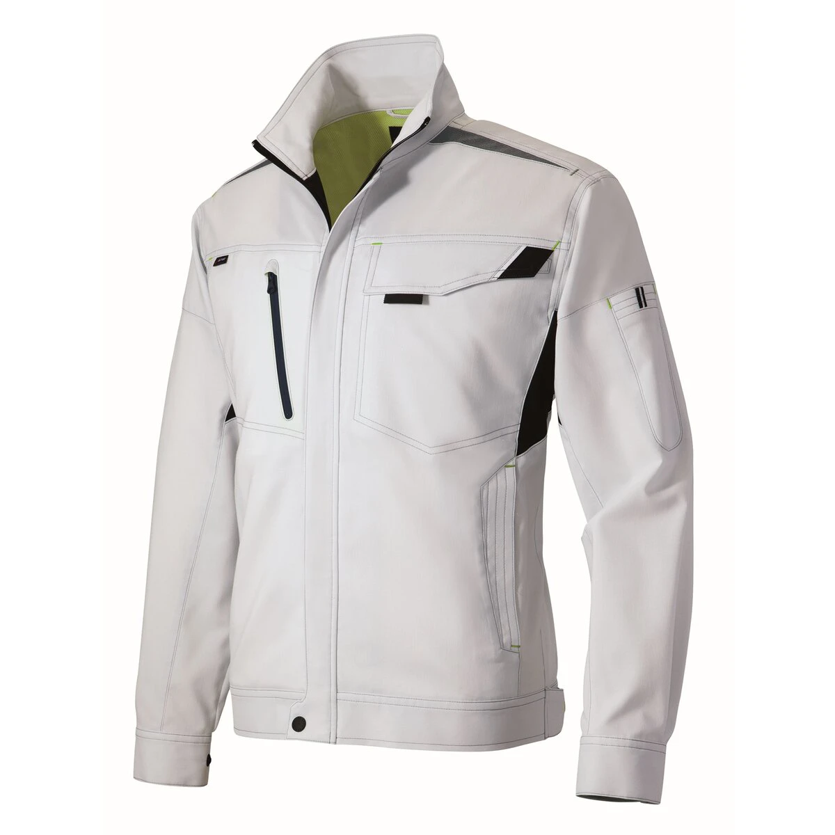 長袖サマーブルゾン シルバーグレー LL