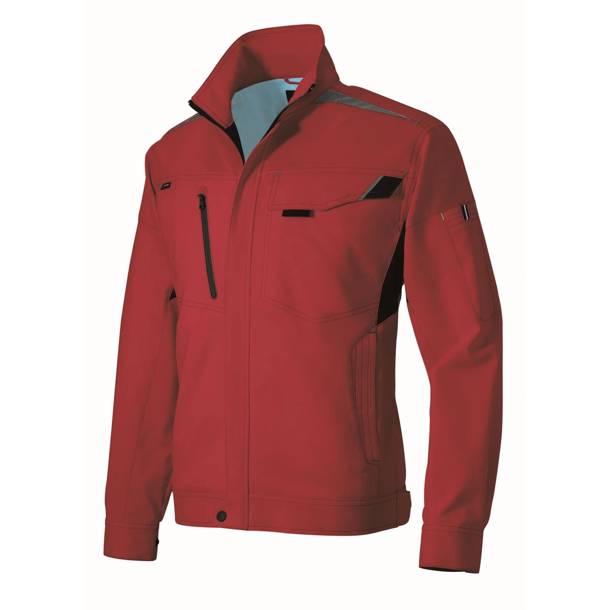 長袖サマーブルゾン レッド LL