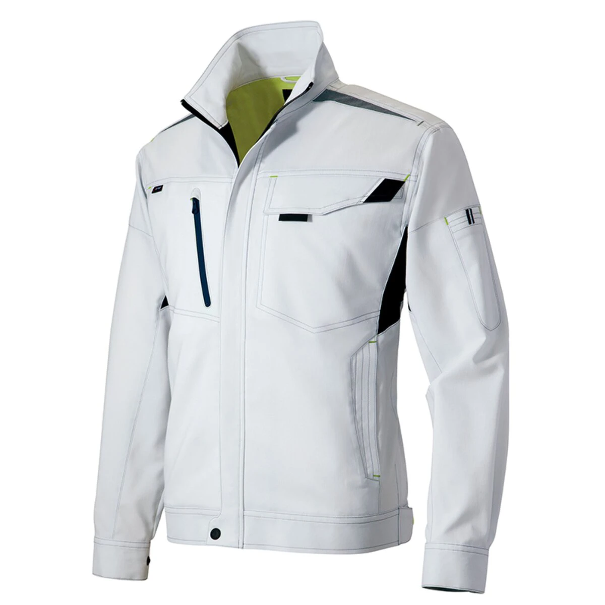 長袖ブルゾン シルバーグレー L