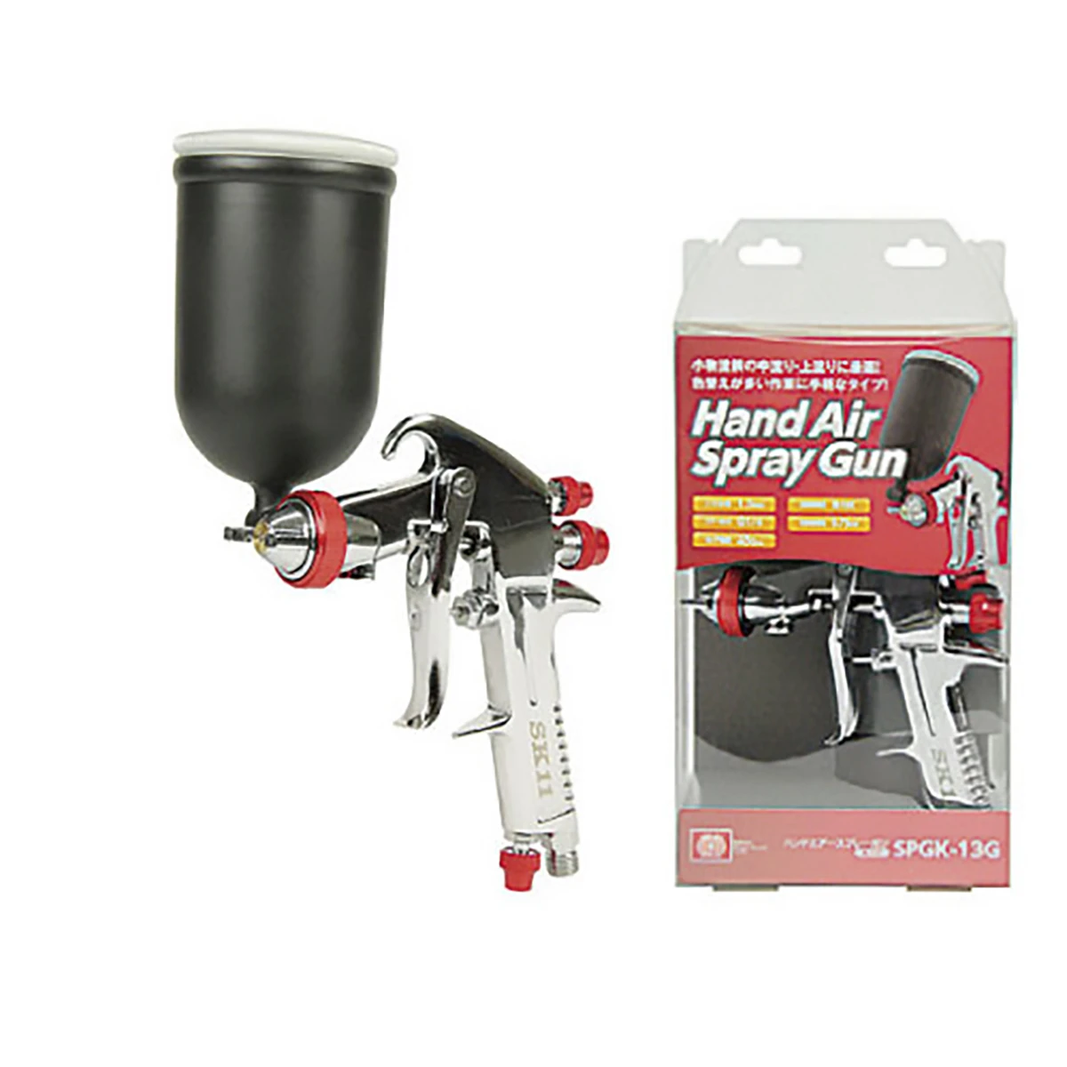 エアスプレーガン 重力式