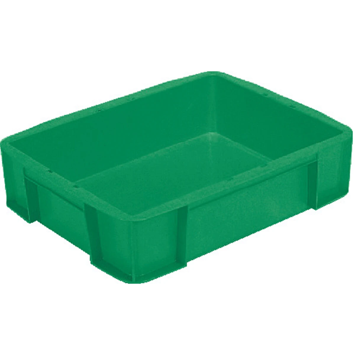 ボックス型コンテナ サンボックス 緑 内容量14.3L 注文数10個以上